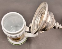 Auktion 369 / Los 8050 <br>Bergmanns-Bierkrug "Gl&uuml;ck Auf" Freiburg in Sachsen, H-24 cm