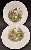 Auktion 369<br>2x gr. Osterteller "Hutschenreuther"  D-26 cm