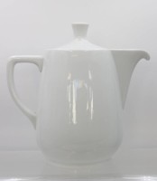 Auktion 369<br>gr. Kaffeekanne, Melitta, Wei&szlig;porzellan, ca. H-25,5cm