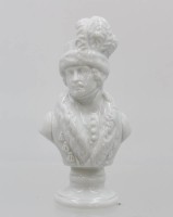 Auktion 369<br>kll. B&uuml;ste, Rudolf K&auml;mmer, Wei&szlig;porzellan, ca. H-10cm