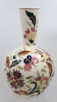 Auktion 369 / Los 9008 <br>Vase mit floralem Dekor, &auml;lter, ca. H-19,5cm