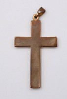 Auktion 369<br>5x div. teilw. antike Kreuzanh&auml;nger, Gr&ouml;&szlig;te ca. L-4,5cm