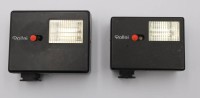 Auktion 369<br>2x div. Blitzlichter f&uuml;r Rollei-Fotoapparate, Funktionen nicht gepr&uuml;ft