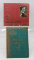 Auktion 369 / Los 3008 <br>2x div. Sammelalben, Die Welt in Bildern Album 4 (kompl.) und Aus Forst und Flur Album Nr. 4 (nicht kompl. )