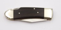 Auktion 369<br>kl. Taschenmesser, C.Schlieper 440, Holz-Griffschalen, zusammengekl. ca. L-8cm