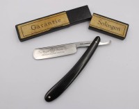 Auktion 369<br>altes Rasiermesser, The Royal Crown Razor, zusammengkl. L-15cm