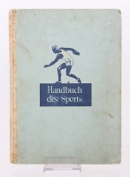 Auktion 369 / Los 3015 <br>Sammelalbum, Handbuch des Sports, 1 Bild fehlt, Alters-u. Gebrauchsspuren