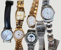 Auktion 369<br>7x div. Quartz DAU, Werke nicht gepr&uuml;ft