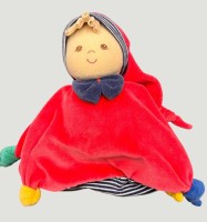 Auktion 369 / Los 12006 <br>Pl&uuml;sch-Spieluhr mit Sterntaler-Anh&auml;nger, Werk l&auml;uft