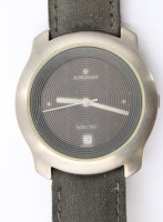 Auktion 372<br>Herren-Armbanduhr, Junghans Solar  Titanium, Quarz, Werk nicht gepr&uuml;ft, getragen Erhaltung, D-3cm
