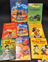 Auktion 369 / Los 3029 <br>8x Hardcover Micky Maus und Walt Disney B&uuml;cher, anbei 7 Hefte