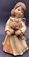 Auktion 369<br>grosser "Goebel" Engel mit Teddy,  H-22cm