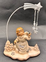 Auktion 369<br>Sterntaler Engel von "Goebel" H-22 cm,B-17 cm, limitoerte Auflage