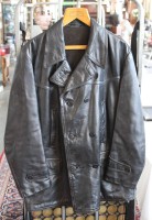 Auktion 369<br>Lederjacke, 70er Jahre, Gr. 50