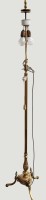 Auktion 369 / Los 16082 <br>hohe massive Messing-Stehlampe, 180 cm