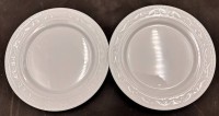 Auktion 369<br>2x Geb&auml;ck- bzw. Beilagenteller "KPM" Kurland, D-15 cm