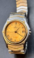 Auktion 369<br>EBEL SPORT CLASSIQUE 28MM DAMEN UHR, Stahl/Gold-750-, Quartz, Stellschraube fehlt, Zifferblatt fleckig