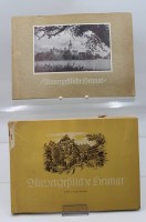 Auktion 369 / Los 3036 <br>2x Sammelalben, Unvergessliche Heimat, 2 B&auml;nde, je komplett