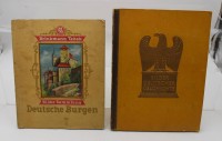 Auktion 369 / Los 3043 <br>2x Sammelalben, Deutsche Burgen und Bilder deutscher Geschichte, je komplett