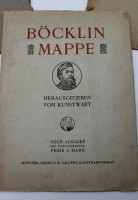 Auktion 369 / Los 5024 <br>B&ouml;cklin-Mappe, wohl komplett