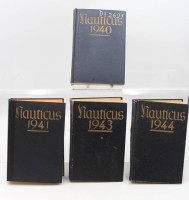 Auktion 369 / Los 7040 <br>4x div. Ausgaben, Nauticus, 1940, 1941, 1943 und 1944, Alters-u. Gebrauchsspuren