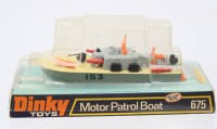 Auktion 369 / Los 12018 <br>Dinky Toys Motor Patrol Boat 675, OVP, wohl kompl.
