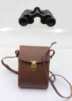 Auktion 369<br>Fernglas, Steiner, 8 x 30, Optik leicht verschmutzt, rechte Okulareinstellung lose, Ledertasche
