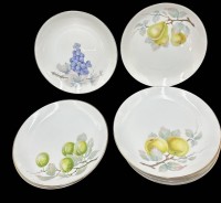 Auktion 369<br>11x div. Obstteller "Rosenthal" Kronach, D-21 cm