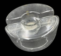 Auktion 369<br>gr. Glas-St&ouml;vchen "Peil&amp;Putzler", H-7 cm, D-16 cm