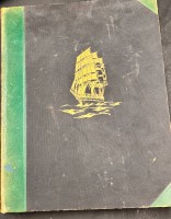 Auktion 369<br>Grossband "Die See in Gem&auml;lden deutscher Maler", 50 Kunstdrucke, mit Texten, 1926, Einband Gebrauchsspuren