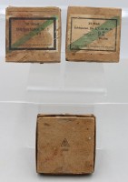 Auktion 369<br>3x Schachteln f&uuml;r Munition., 2. WK