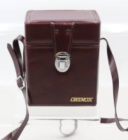 Auktion 369 / Los 14510 <br>Orinox 7x20 Fernglas-Kamera, Bereitschaftstasche, 70er Jahre