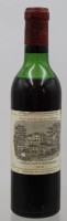 Auktion 369<br>kl. Rotwein-Flasche (0,36 cl) "Chateau Lafite-Rothschild" 1972