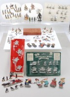 Auktion 369<br>Konvolut div. Zinnfiguren, teilw. bemalt, alt und neu