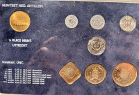 Auktion 369<br>M&uuml;nzsatz "Niederl. Antillen" in Blister, 1990