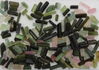 Auktion 371<br>Turmalin-Kristalle, ca. 100 ct