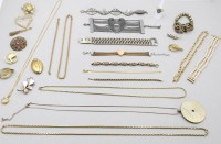 Auktion 369<br>Konvolut div. Modeschmuck, teilw. &auml;lter