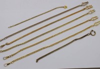 Auktion 369<br>7x div. Uhrenketten