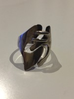 Extravaganter Designer Ring &ndash; 925 Silber