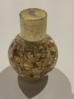 3er Set Goldfl&auml;schchen &ndash; Echtes Blattgold (24K) &ndash; Vintage Sammlerst&uuml;cke &ndash; Deko