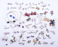 Auktion 370<br>Konvolut Silber Ohrringe, zus. 199,8g.