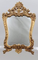 Auktion 370<br>kl. Wandspiegel im Regency-Stil, 34,5x 22cm