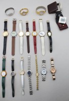 Auktion 370<br>Konvolut div. Quarz-Armbanduhren, meist Damen, Funktionen nicht gepr&uuml;ft