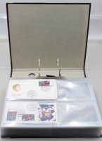 Auktion 370<br>Ordner mit ca. 240 alten Postkarten, meist gelaufen, anbei 8 ETB's