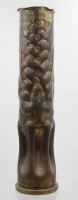 Auktion 370 / Los 7006 <br>Vase, sogen. Grabenkunst, 1942, ca. H-25cm