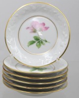 Auktion 370<br>12x kl. Teller, Seltmann Weiden, Rosendekor, ca. D-10,5cm