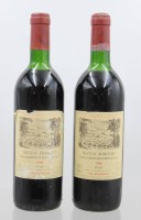 Auktion 370<br>2x Flaschen Ch&acirc;teau Romefort 1986 M&eacute;doc