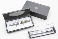 Auktion 370<br>2x F&uuml;ller, Parker und Rotring mit Namensgravur