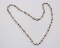 Auktion 370<br>925er Silber-Halskette, 10,3gr., ca. L-43cm