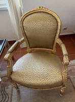 Auktion 370 / Los 14022 <br>Salon-Armlehnstuhl